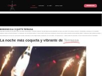 Website Screenshot Discoteca Coquette