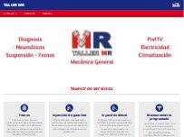 Website Screenshot Taller MR