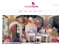 Website Screenshot Mundo Fiesta Mallorca