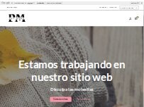Website Screenshot Più Moda