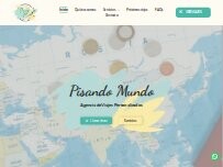 Website Screenshot PISANDO MUNDO Agencia de Viajes en Gandia España