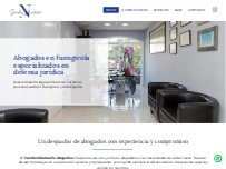 Website Screenshot Sánchez - Madueño Abogados