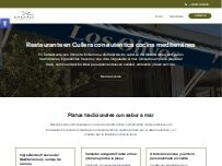 Website Screenshot Restaurante Los Olivos del Racó