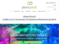 Website Screenshot PianoPlast
