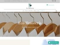Website Screenshot Eco Tintorería