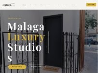 Website Screenshot Malaga Luxury Studios