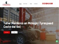 Website Screenshot Tyrespeed Costa Del Sol