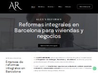 Website Screenshot ALEX`S REFORMS