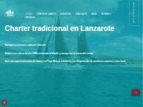 Website Screenshot Lanzarote Traditional Sailing