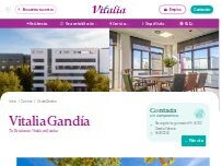 Website Screenshot VITALIA GANDÍA / Residencia de Ancianos Vitalia Gandía