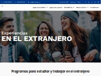 Website Screenshot Blaveling - Cursos de inglés en el extranjero