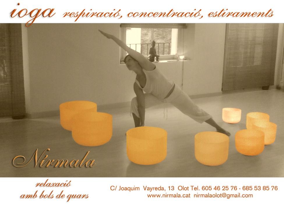 Images Nírmala. Centre de Ioga, ioga amb teles, massatges, osteopatia, teràpies