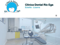 Clinica Dental Río Ega website screenshot