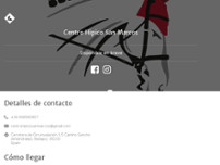 Centro Hípico San Marcos website screenshot