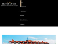 Hotel Cueli website screenshot