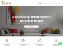 Website Screenshot Decoracion Fornes SL