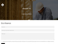 Danade Construcciones website screenshot