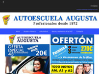 Screenshot for https://autoescuelaaugusta.com/