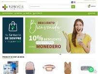 Website Screenshot Farmacia Liñan - Monedero
