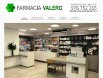 Farmacia Valero website screenshot