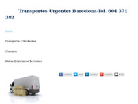 Transportes Barcelona website screenshot