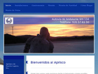 Aprisco de puerto lapice S.l website screenshot