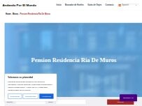 Website Screenshot Hostal Ría De Muros