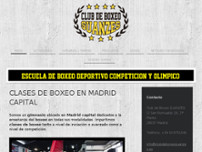 CLUB DE BOXEO SUANZES website screenshot