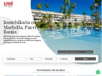 Website Screenshot SMF Real Estate