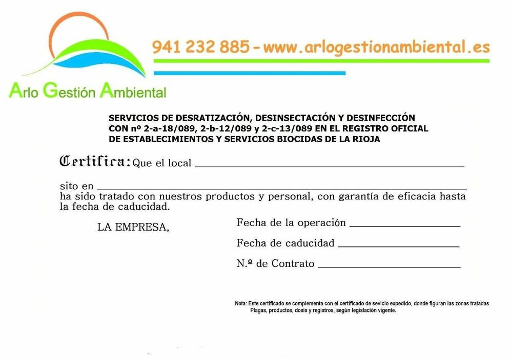 Images Arlo Gestión Ambiental S L