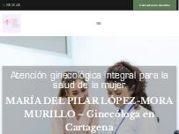 Website Screenshot Pilar López-Mora Murillo
