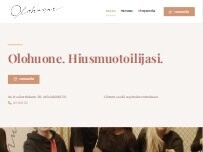 Website Screenshot Kampaamo Olohuone