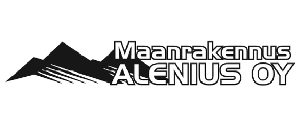 Maanrakennus Alenius Oy Logo