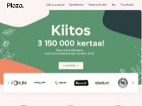 Website Screenshot Kauppakeskus Plaza