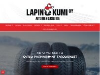 Website Screenshot Lapin Kumi Juvanmalmi (Bandaris Oy)