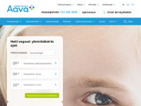 Screenshot for http://www.aava.fi