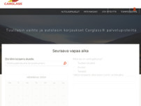 Screenshot for http://www.carglass.fi