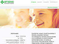 Ruokolahden apteekki website screenshot