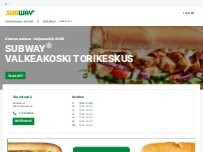 Website Screenshot Subway