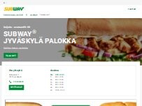 Website Screenshot Subway