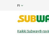 Website Screenshot Subway