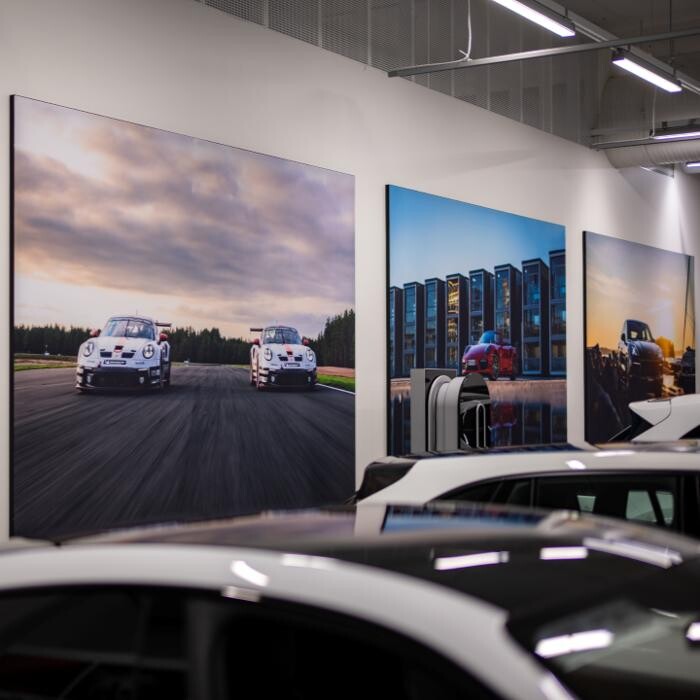 Images Porsche Center Tampere