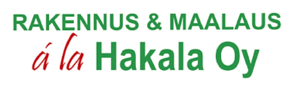 Rakennus ja Maalaus á la Hakala Oy Logo