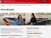 Website Screenshot K-Auto vaihtoautot Pori