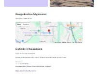 Website Screenshot Puhti kehonkoostumus mittauspiste Myyrmanni