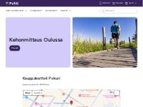 Website Screenshot Puhti kehonkoostumus mittauspiste Pekuri Oulu
