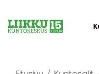 Website Screenshot Kuntokeskus Liikku Satama