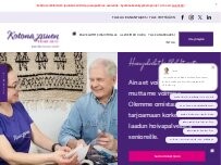 Website Screenshot Kotona Asuen Seniorihoiva Oulu