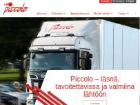 Website Screenshot Piccolo Group Oy