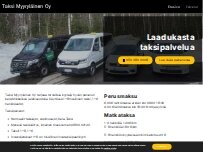 Website Screenshot Taksi Myyryläinen Oy